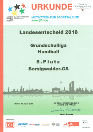 urkunde handball 2018 4